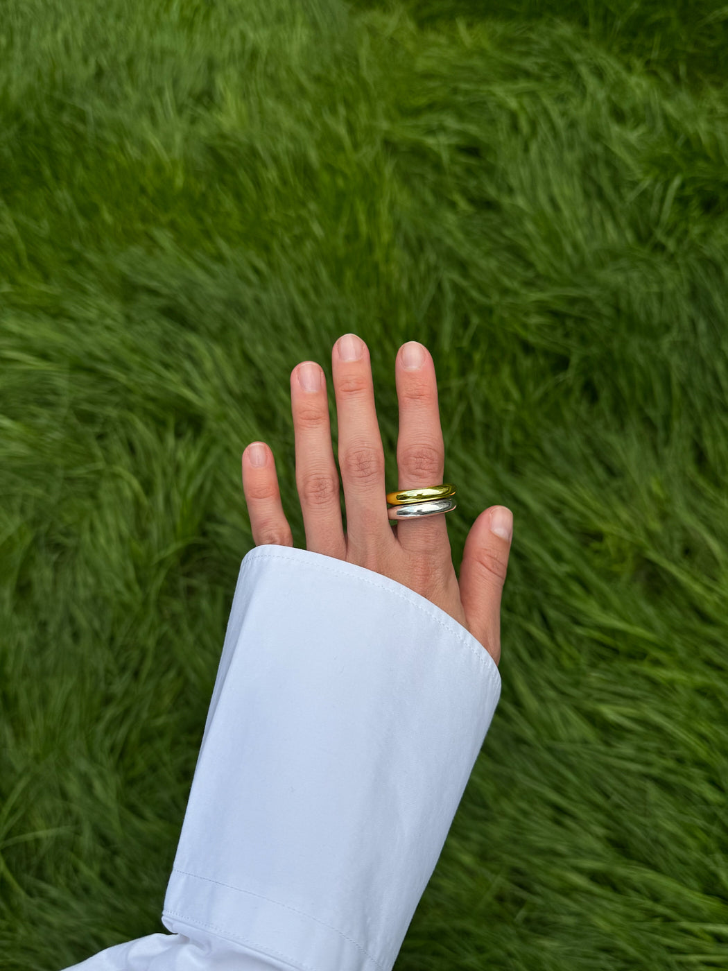 Bubl ring gold-plated